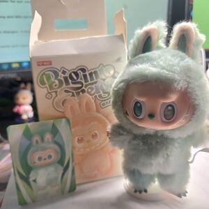 Green Bunny Plush Toy
